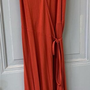 Banana Republic Terracotta Wrap Dress